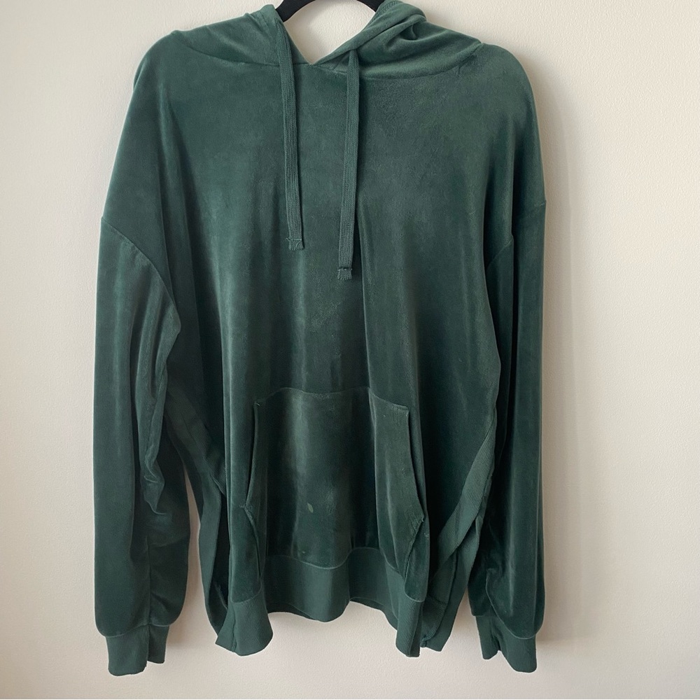 Olive green hoodie size XL womens